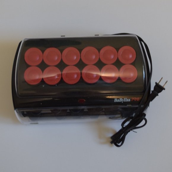 BaByliss Hair Set Of 2 Ceramic Babyliss Pro Jumbo Hot Rollers